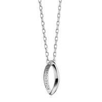 Morehouse Monica Rich Kosann Poesy Ring Necklace in Silver