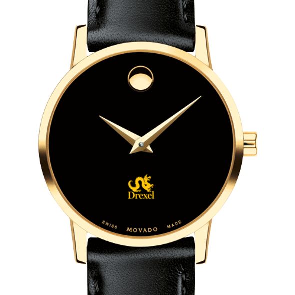 Drexel Women's Movado Gold Museum Classic Leather - Image 1