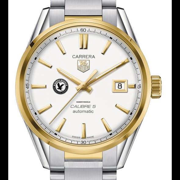 Embry-Riddle Men's TAG Heuer Two-Tone Carrera with Bracelet