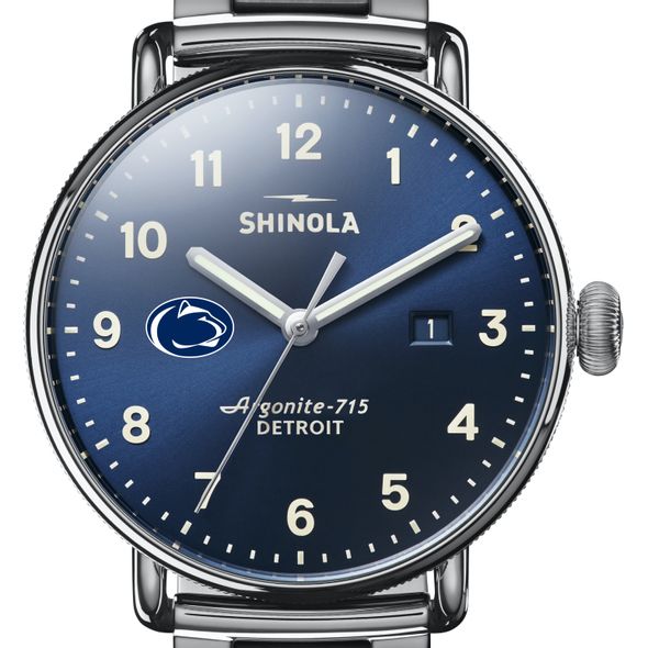 Penn State Shinola Watch, The Canfield 43mm Blue Dial - Image 1