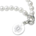 Naval Academy Pearl Bracelet with Sterling Silver Charm - Image 2