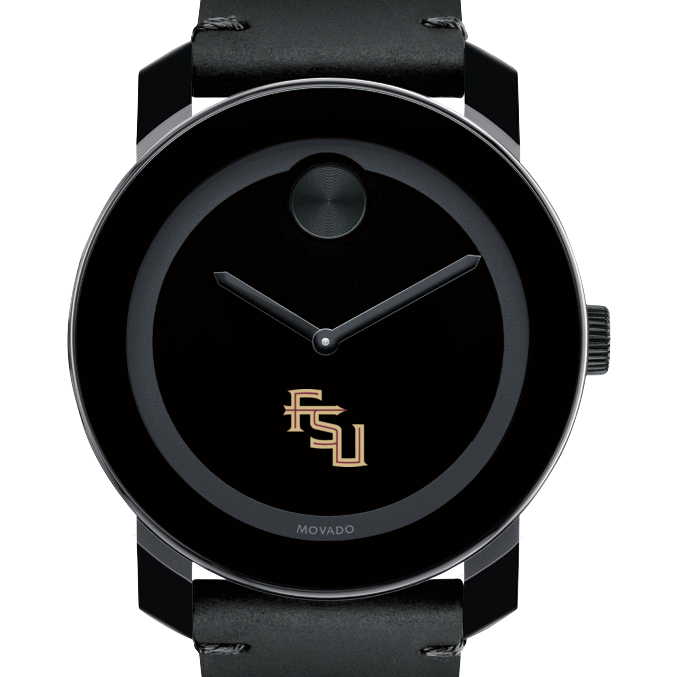 Florida State Men's Movado BOLD with Leather Strap