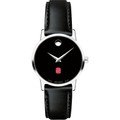NC State Women's Movado Museum with Leather Strap - Image 2