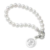 James Madison Pearl Bracelet with Sterling Silver Charm