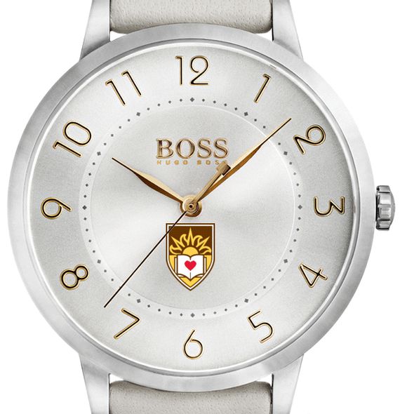 Lehigh University Women's BOSS White Leather from M.LaHart
