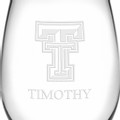 Texas Tech Stemless Wine Glasses Made in the USA - Set of 4 - Image 3