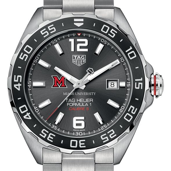 Miami University Men's TAG Heuer Formula 1 with Anthracite Dial & Bezel - Image 1