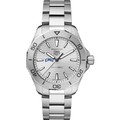 CNU Men's TAG Heuer Steel Aquaracer with Silver Dial - Image 2