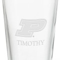 Purdue University 16 oz Pint Glass- Set of 4 - Image 3