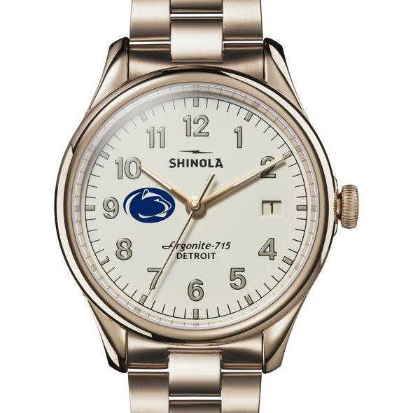 Penn State Shinola Watch, The Vinton 38mm Ivory Dial - Image 1