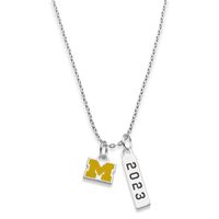Michigan 2023 Sterling Silver Necklace