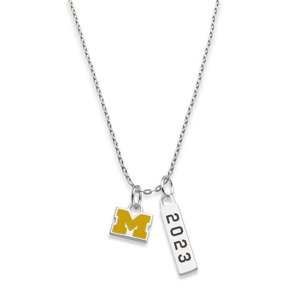 Michigan 2023 Sterling Silver Necklace - Image 1