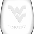 West Virginia Stemless Wine Glasses Made in the USA - Set of 4 - Image 3
