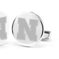 Nebraska Cufflinks in Sterling Silver - Image 2