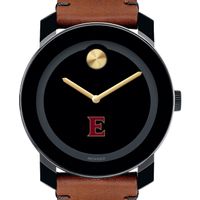 Elon Men's Movado BOLD with Brown Leather Strap