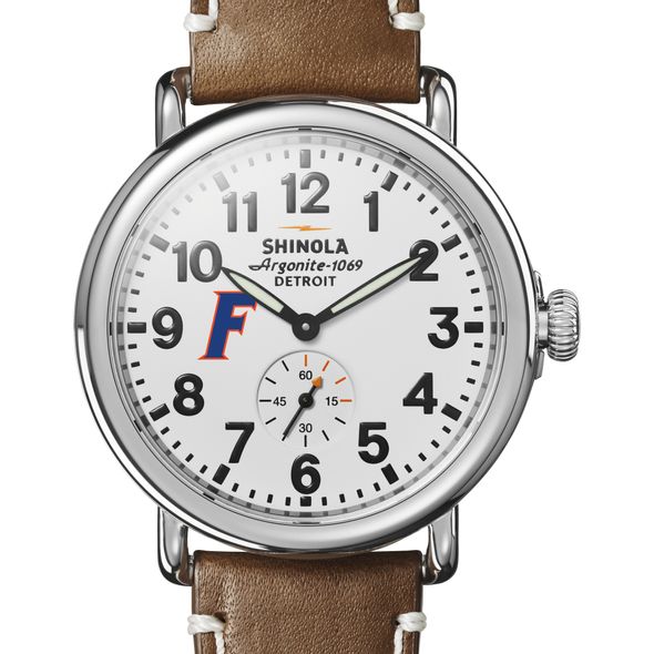 Florida Shinola Watch, The Runwell 41mm White Dial - Image 1