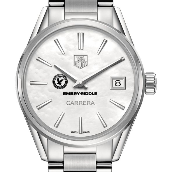 Embry-Riddle Women's TAG Heuer Steel Carrera with MOP Dial