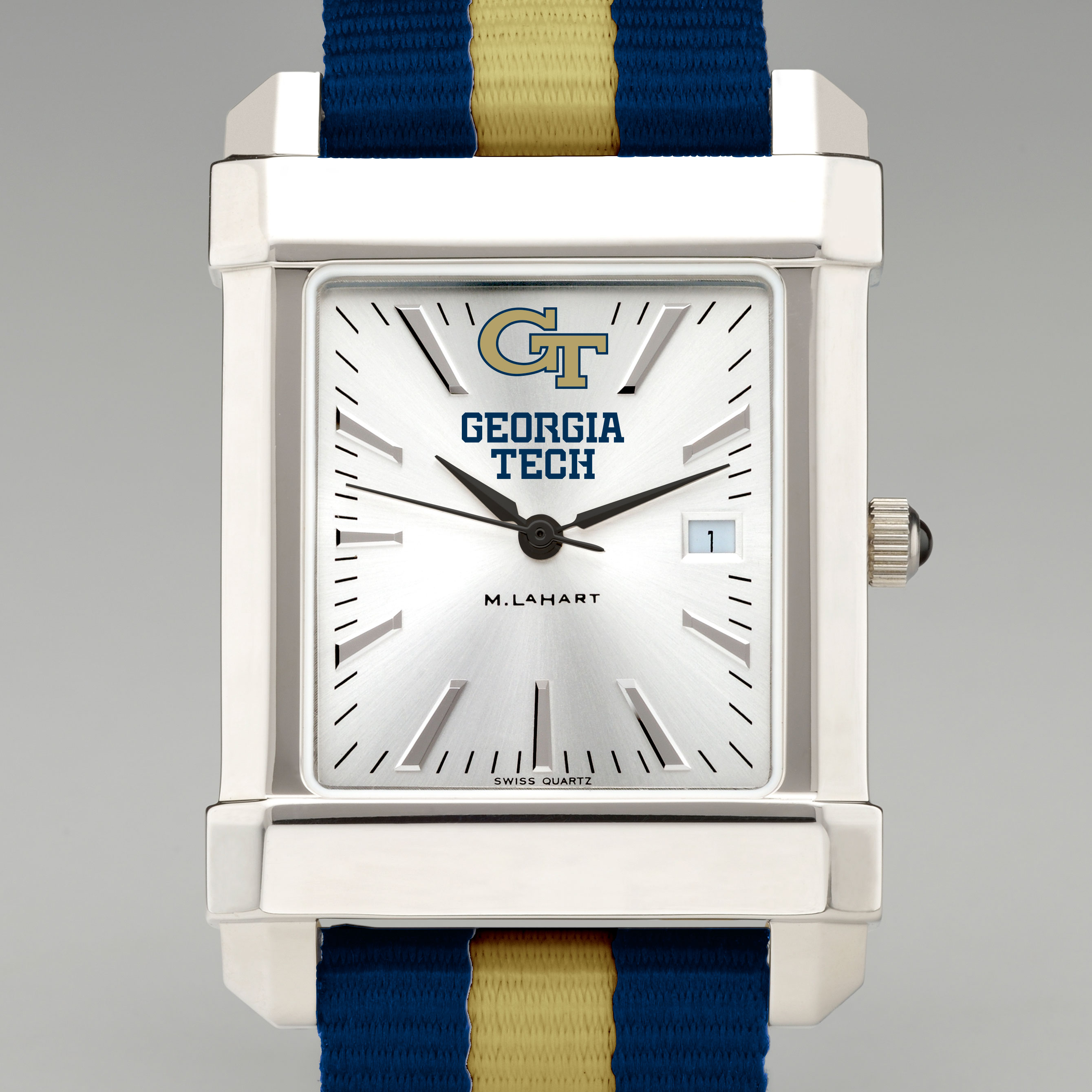 Georgia Tech Collegiate Watch with NATO Strap for Men