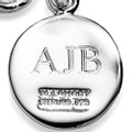 click to view Michigan Ross Pearl Necklace with Sterling Silver Charm - Image 3