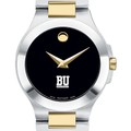 BU Women's Movado Collection Two-Tone Watch with Black Dial - Image 1