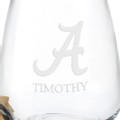 University of Alabama Stemless Wine Glasses - Set of 2 - Image 3