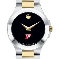 Fairfield Women's Movado Collection Two-Tone Watch with Black Dial