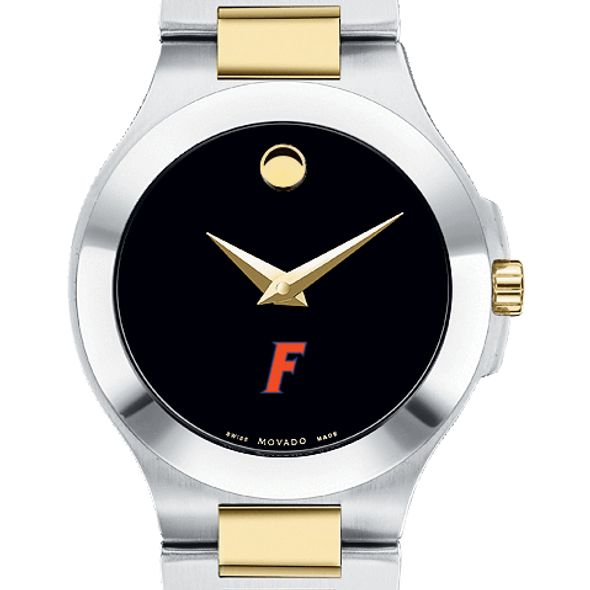 Florida Women's Movado Collection Two-Tone Watch with Black Dial - Image 1