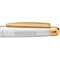 Morehouse Fountain Pen in Sterling Silver with Gold Trim - Image 2