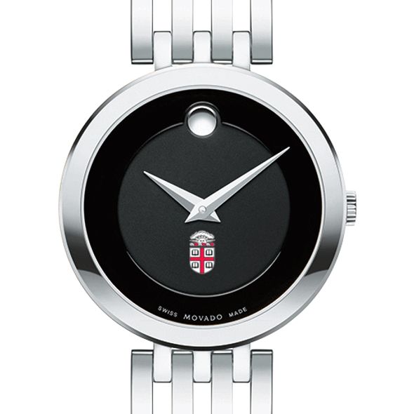 Brown University Women's Movado Esparanza Stainless Steel Museum with Bracelet