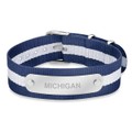 University of Michigan NATO ID Bracelet - Image 1