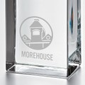 Morehouse Tall Glass Desk Clock by Simon Pearce - Image 2