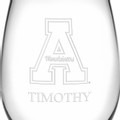 Appalachian State Stemless Wine Glasses Made in the USA - Set of 4 - Image 3