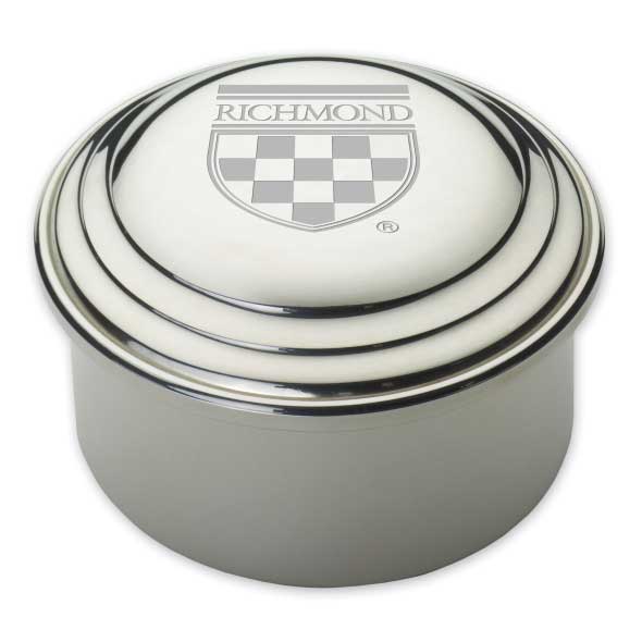 University of Richmond Pewter Keepsake Box