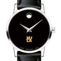 XULA Women's Movado Museum with Leather Strap