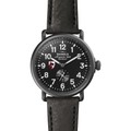 Carnegie Mellon Shinola Watch, The Runwell 41mm Black Dial - Image 2