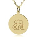 Old Dominion 18K Gold Pendant & Chain - Image 1