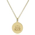 Old Dominion 18K Gold Pendant & Chain - Image 2