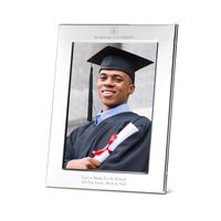 Tuskegee Polished Pewter 5x7 Picture Frame