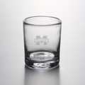 MS State Double Old Fashioned Glass by Simon Pearce - Image 1