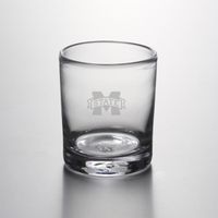MS State Double Old Fashioned Glass by Simon Pearce