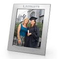 University of Miami Polished Pewter 8x10 Picture Frame - Image 1