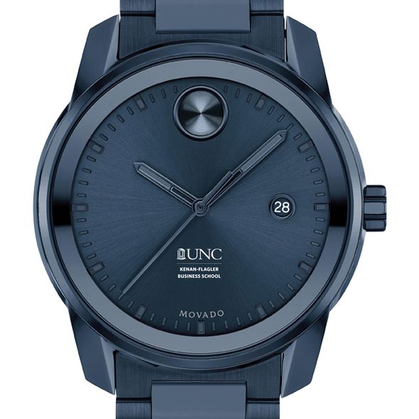 UNC Kenan–Flagler Business School Men's Movado BOLD Blue Ion with Date Window - Image 1