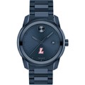 Lafayette College Men's Movado BOLD Blue Ion with Date Window - Image 2
