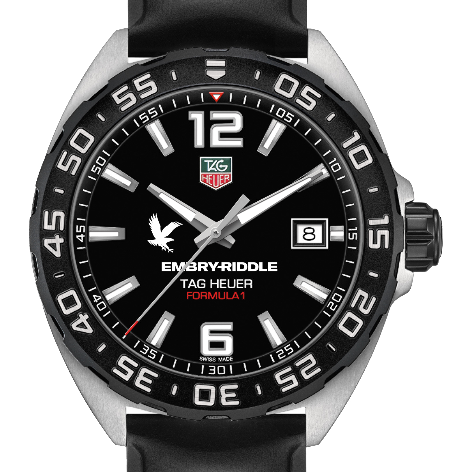 Embry-Riddle Men's TAG Heuer Formula 1 with Black Dial