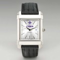 Furman Men's Collegiate Watch with Leather Strap - Image 2