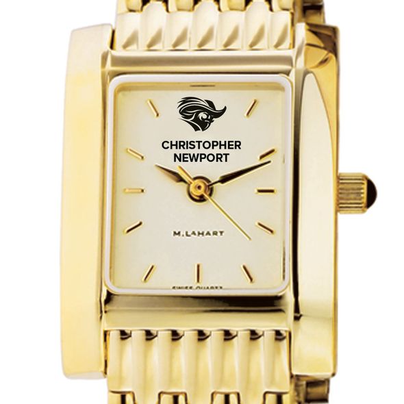 Christopher Newport University Women's Gold Quad with Bracelet