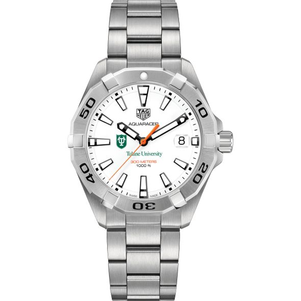 Tulane University Men's TAG Heuer Steel Aquaracer ...