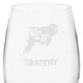 VCU Red Wine Glasses - Set of 4 - Image 3