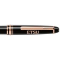 East Tennessee State Montblanc Meisterstück Classique Ballpoint Pen in Red Gold - Image 2