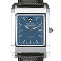 Princeton Men's Blue Quad Watch with Leather Strap - Image 1